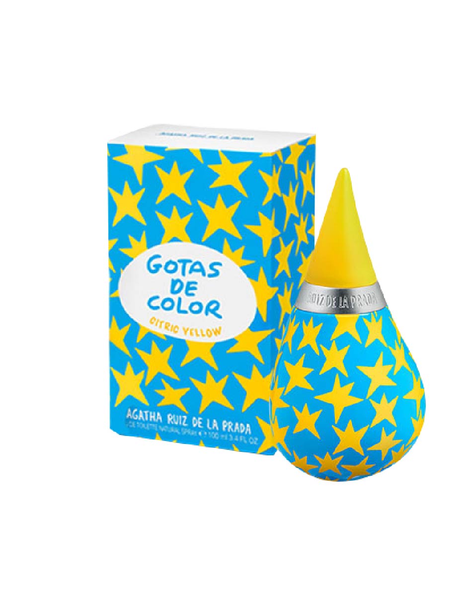 Duo Gotas De Color 100ml Edt/ Gotas Citric Yellow 100ml Edt