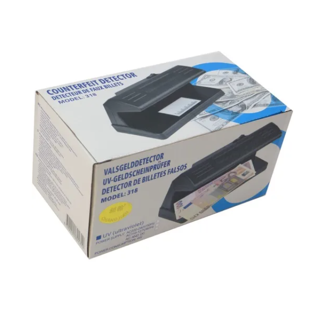 Maquina Detector Billetes Falsos Counterfeit .