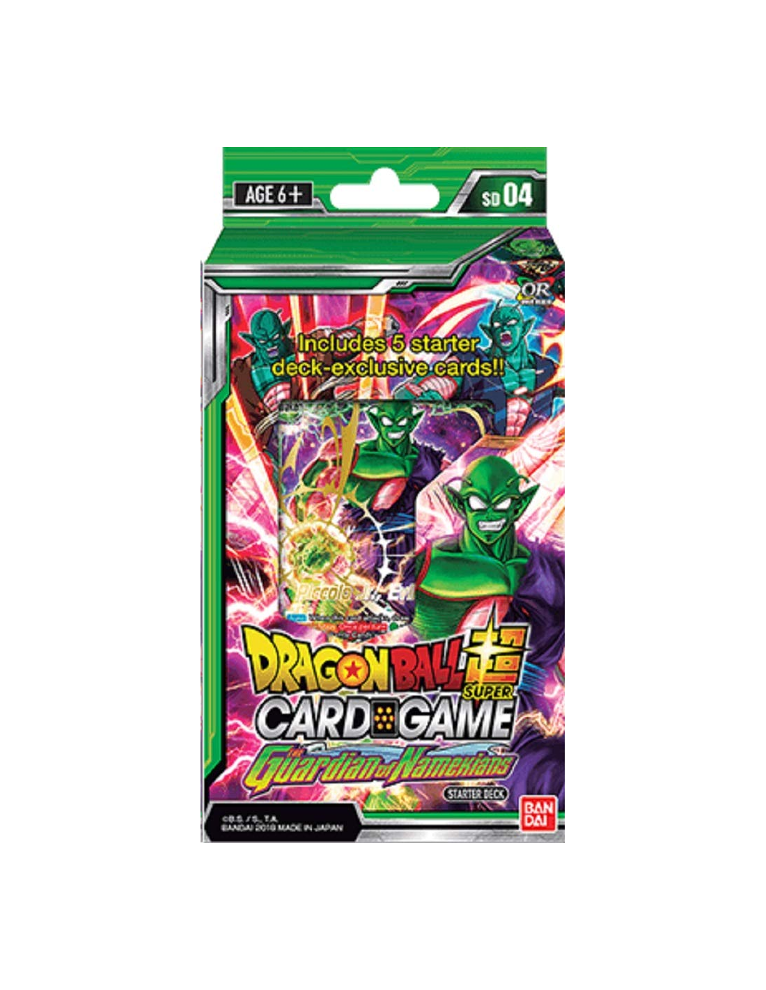 Dragon Ball Super Card Game Guardian of Namekians Starter Deck SD04