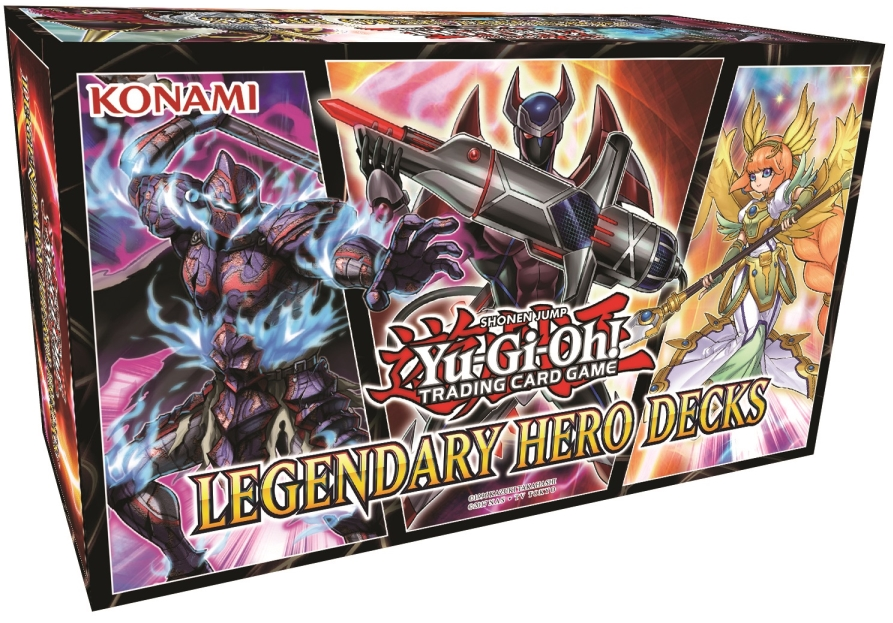 YUGIOH! LEGENDARY HERO DECKS INGLÉS