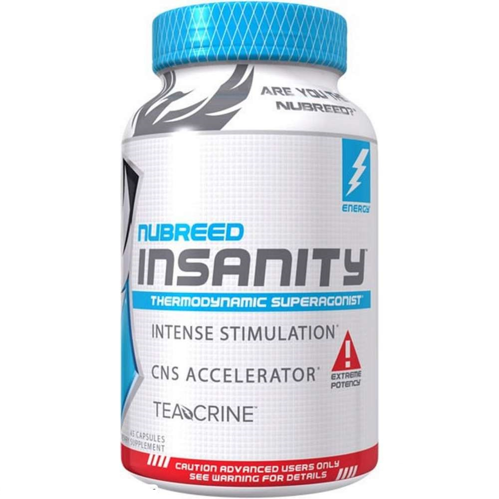 Termogenico Insanity Nubreed 45 Cap