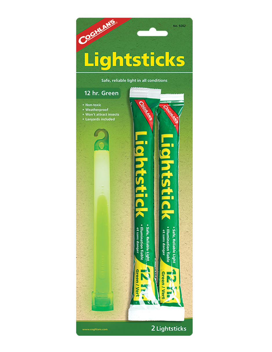 Mochila Bluelake 25lt, 1 poncho verde impermeable NatGeo y luz quimica de emergencia