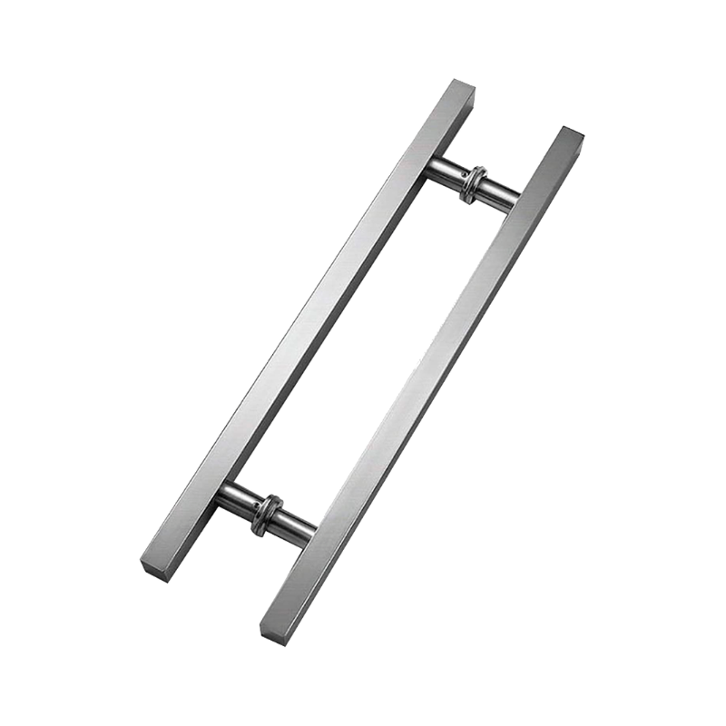 Jaladera Tipo H Cuadrada De 90 Cm Acero Inoxidable 