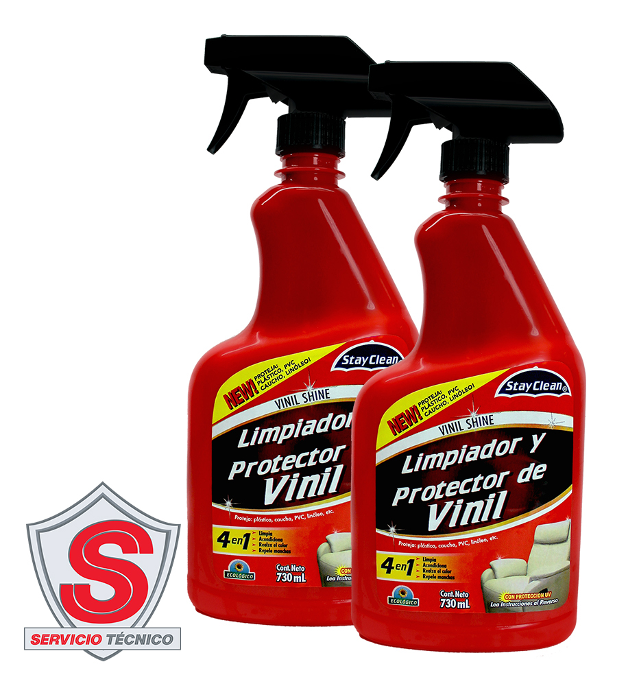 Limpiador Y Protector De Vinil 2 Pack