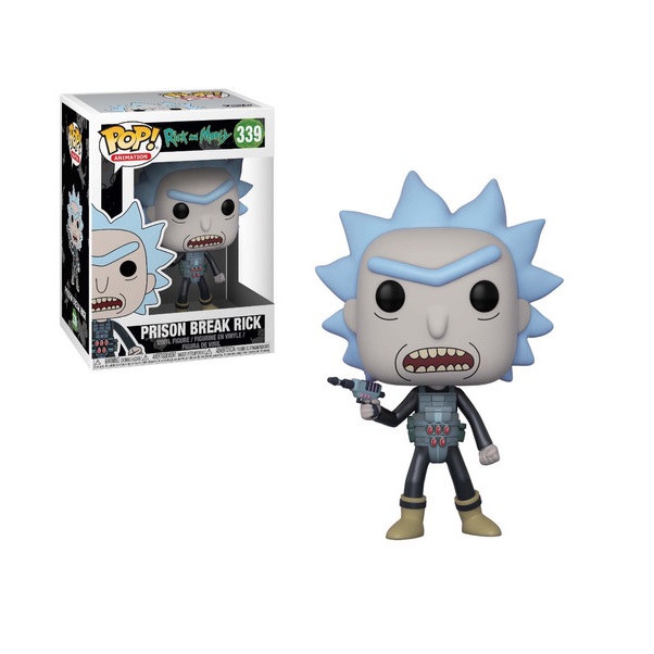 Funko Pop Figura Rick And Morty Prison Break Rick 339
