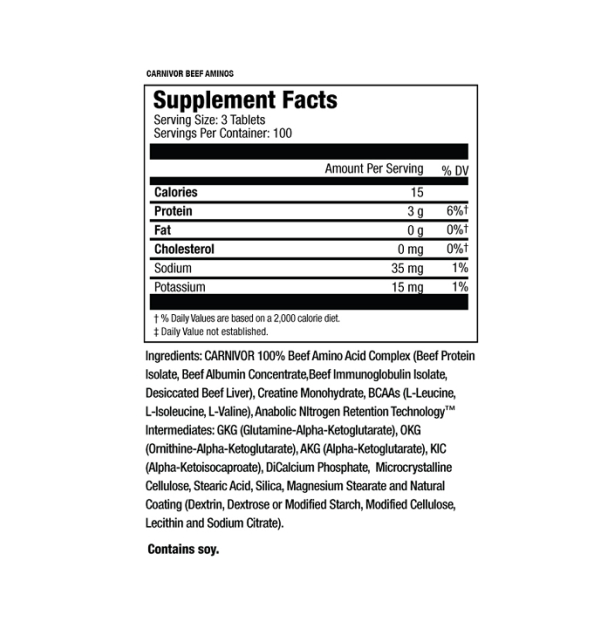 Carnivor Beef Amino MuscleMeds 