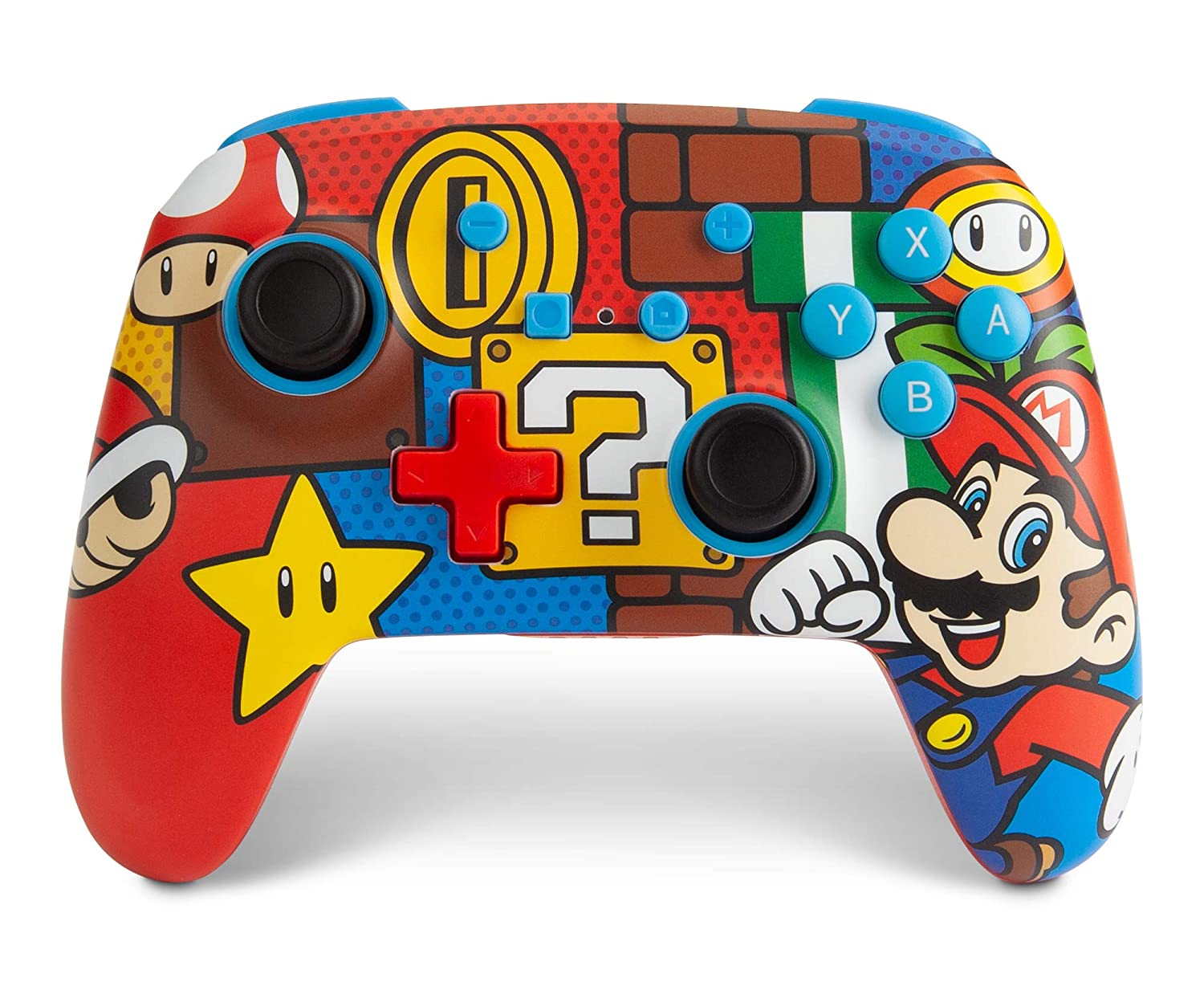 Control Inalámbrico Nintendo Switch Power A Mario Pop