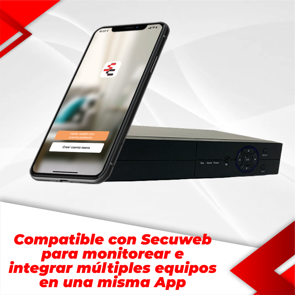 Dvr Grabador 8 Canales Video 2k Cctv Camaras 5 Megapixeles