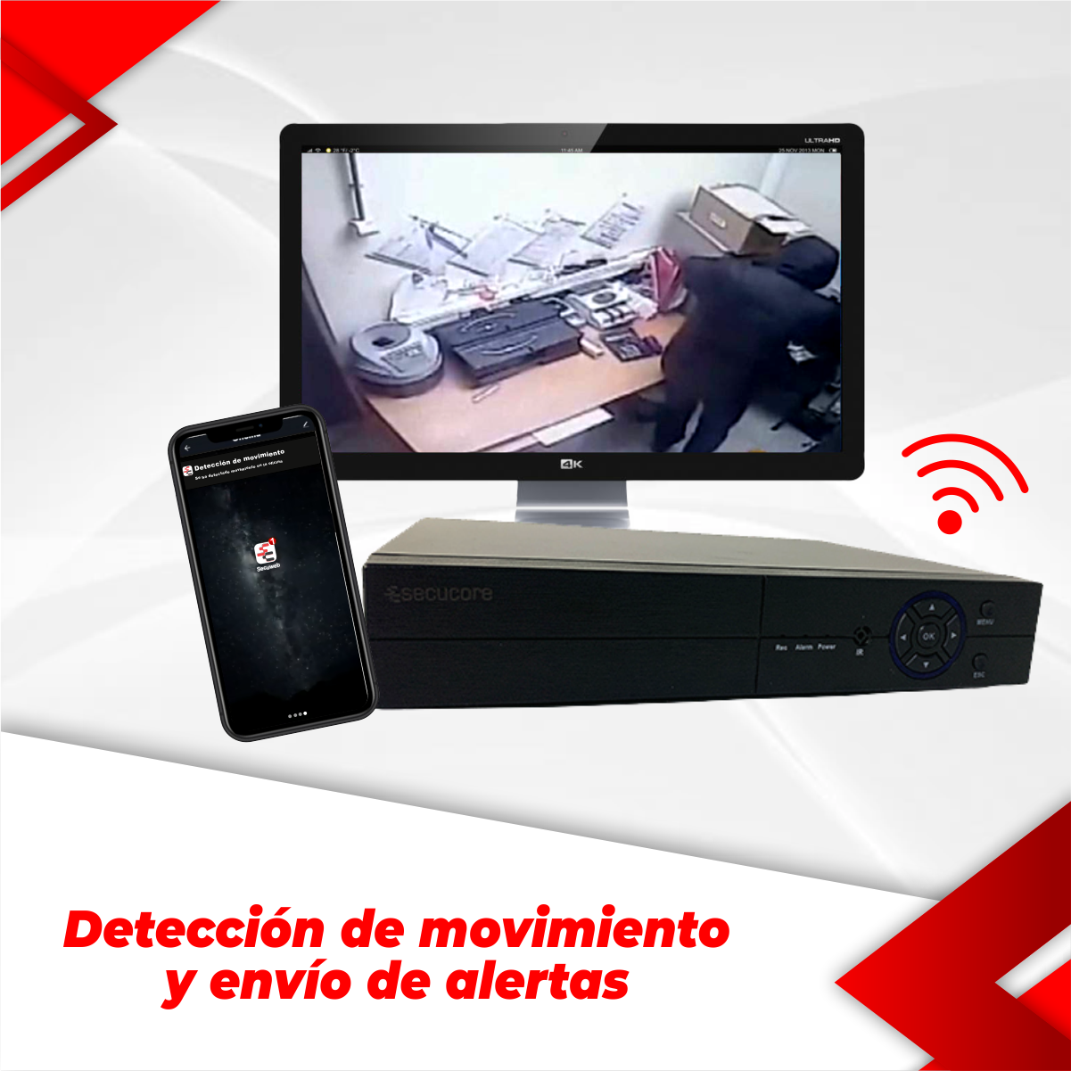 Dvr Grabador 8 Canales Video 2k Cctv Camaras 5 Megapixeles