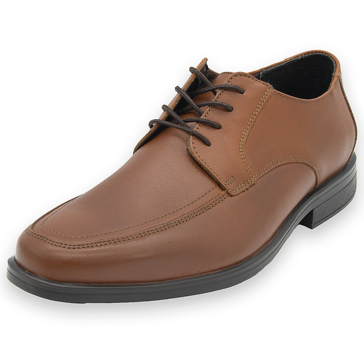 Zapato Derby  Flexi Para Hombre Color Tan Piel 25-29 Ligeros
