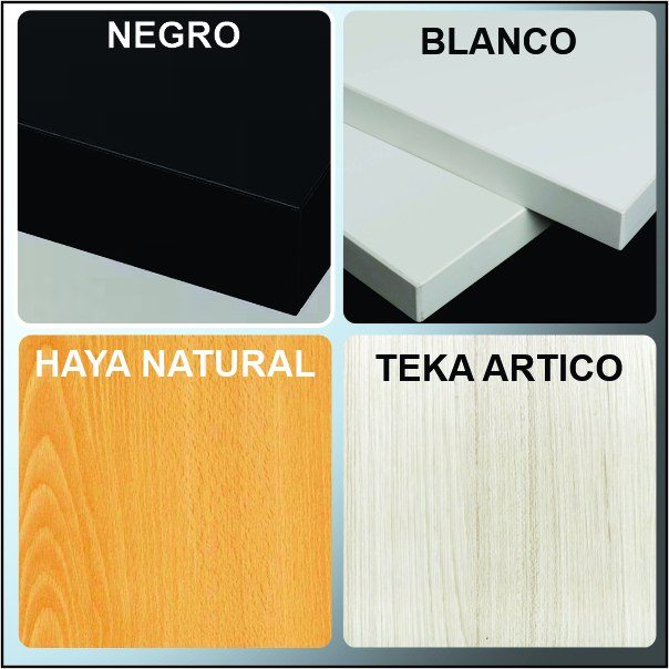 SET DE 3 REPISAS FLOTANTES DE MELAMINA DE ALTA CALIDAD DE 20*20cm EN VARIOS COLORES.