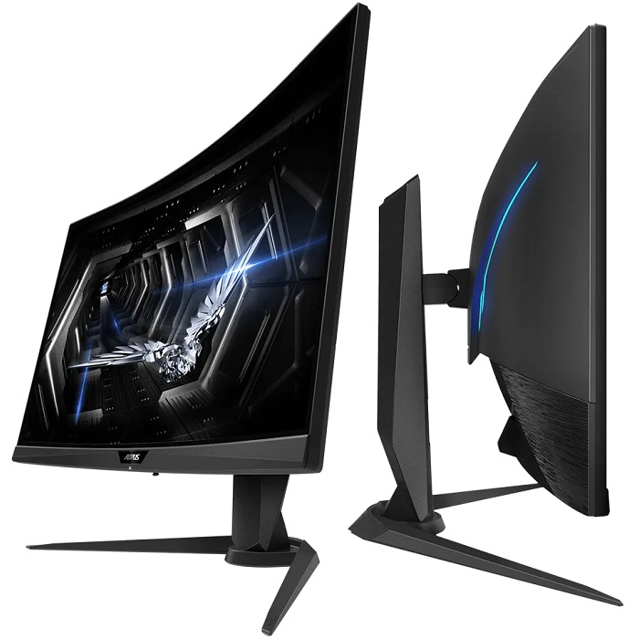 Monitor 27 Aorus CV27Q Gaming LED Curvo QHD 165Hz 1ms HDMI DisplayPort