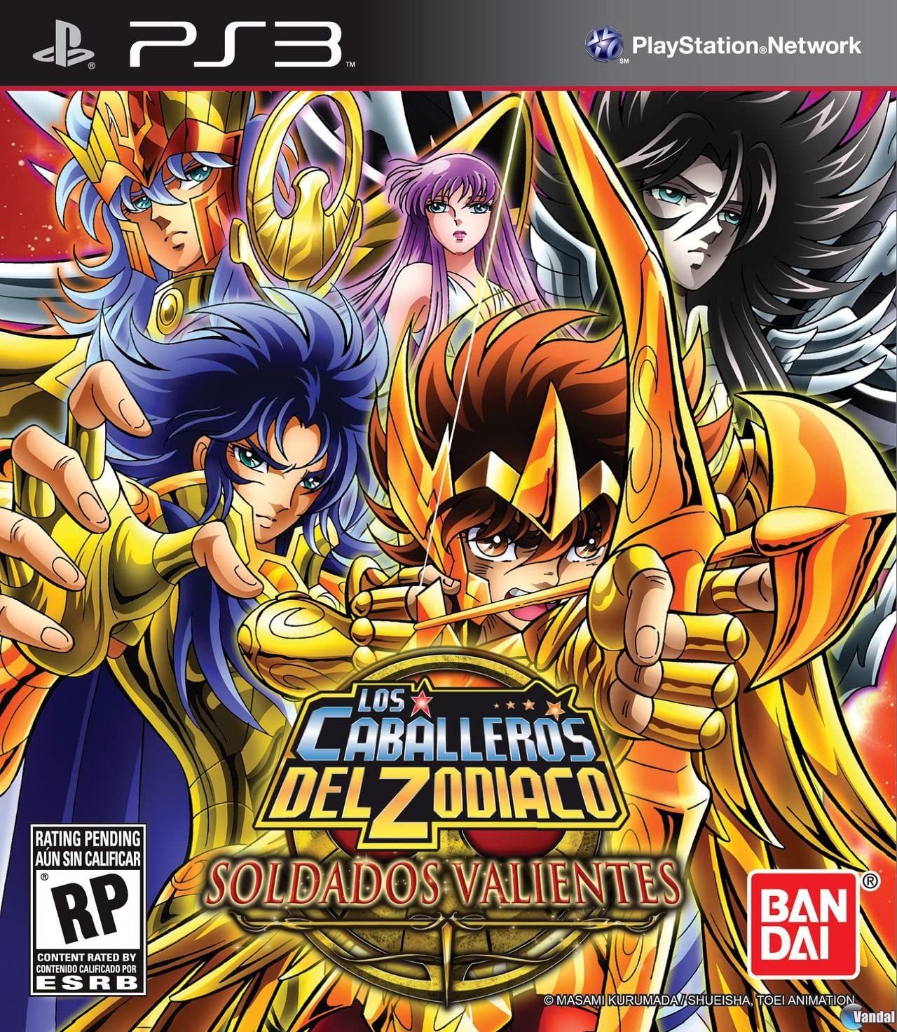 LOS CABALLEROS DEL ZODIACO SOLDADO VALIENTE.-PS3