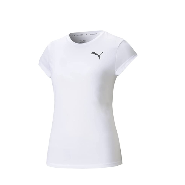 PLAYERA DEPORTIVA PUMA BLANCO/MUJER 584489 02