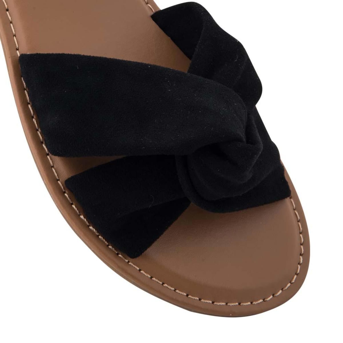 Kit de 2 pares de sandalias casuales para mujer, marca PBPS, rojas y negras, mod. 942680