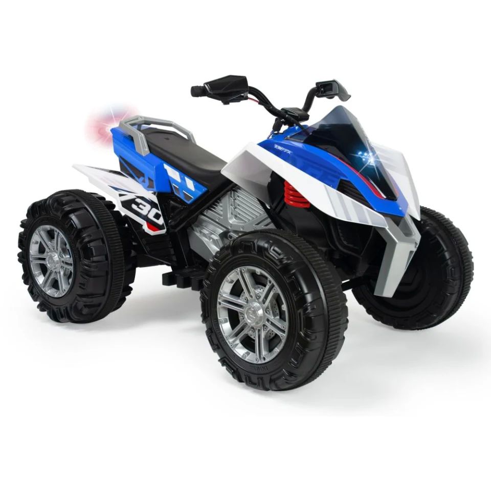 Cuatrimoto Eléctrica Injusa Quad Rage Blue Azul 12V