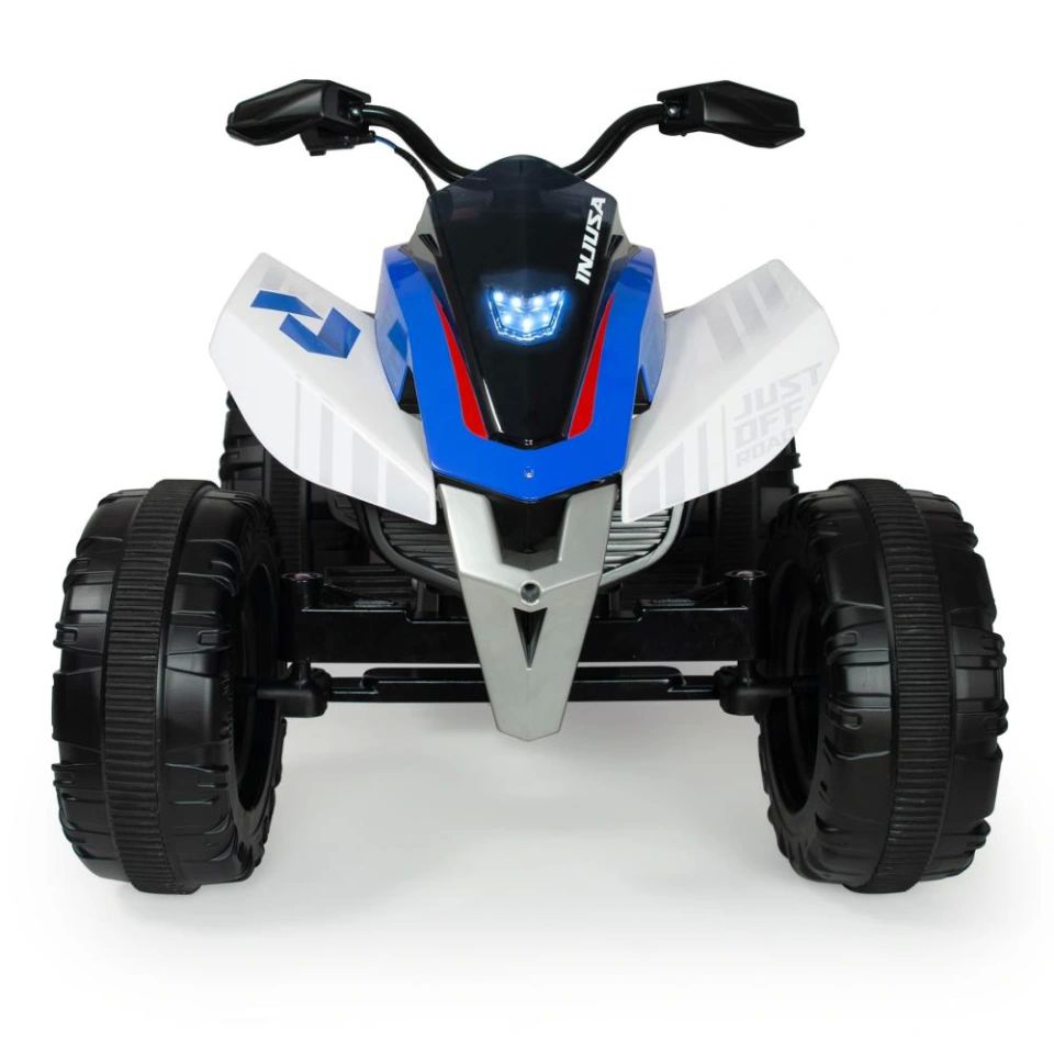 Cuatrimoto Eléctrica Injusa Quad Rage Blue Azul 12V