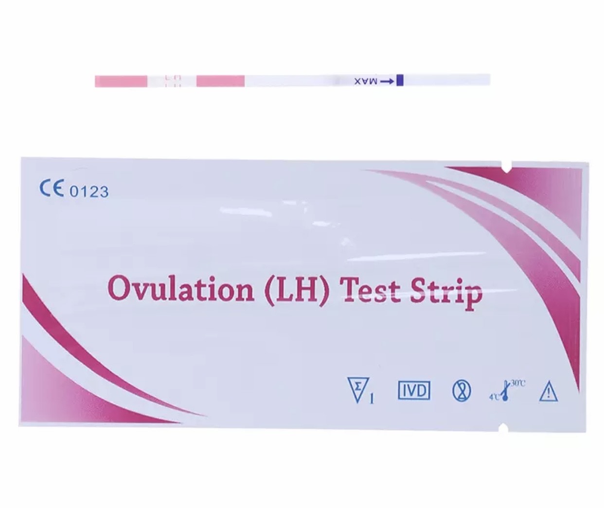 20 Pruebas de Ovulacion Alta Sensibilidad mas 1 Prueba de Embarazo