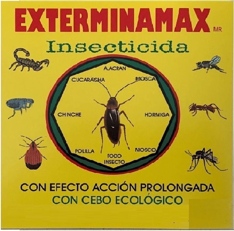 INSECTICIDA CEBO ECOLÓGICO EXTERMINAMAX 6 UNIDADES