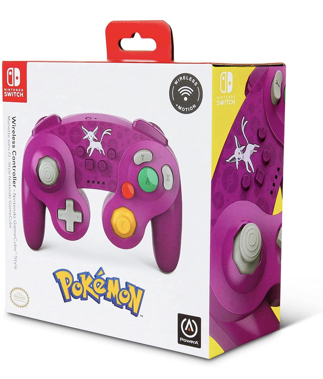 Control Inalambrico Gamecube Espeon Para Switch  (d3 Gamers)