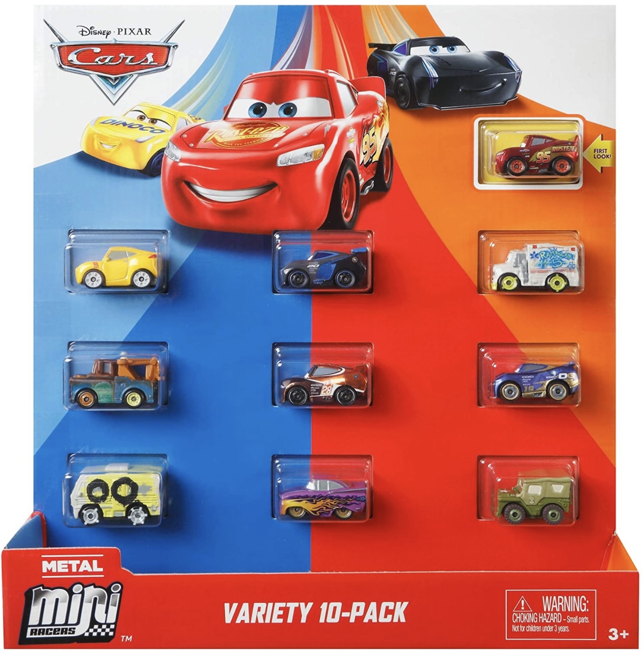 Disney Pixar Cars Micro Racers 10 Carros