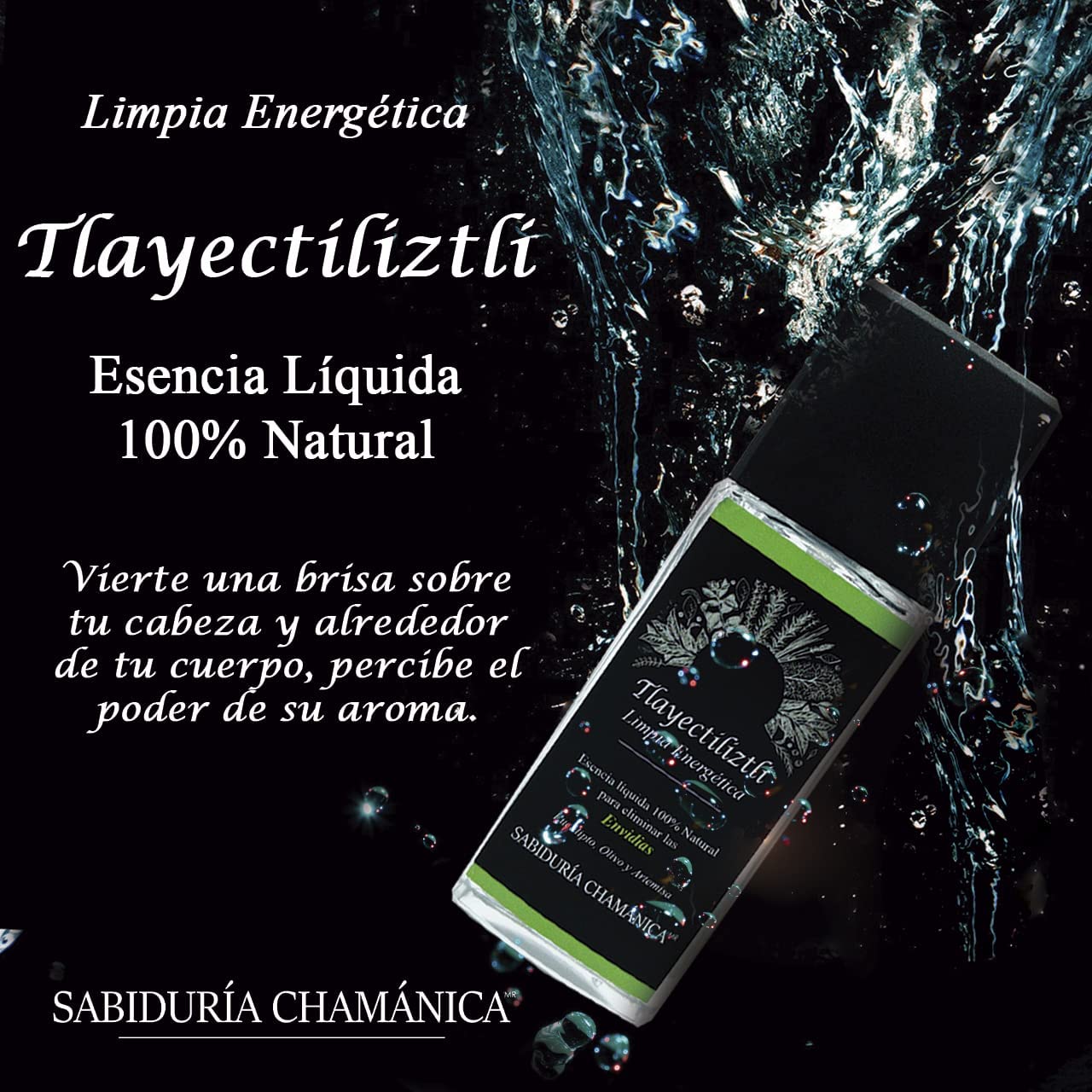 Splash Esencias de hierbas Liquidas Splash Tlayectiliztli - Temazcalli, aceites, hierbas, esencial, natural, organico, plantas, splash, naturaleza