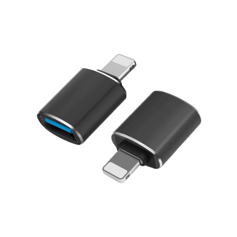 Adaptador OTG USB Lightning para iPhone iPad