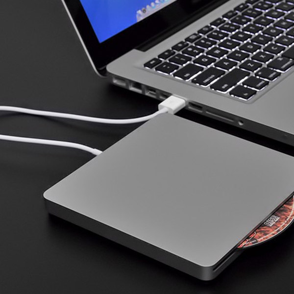 Apple SuperDrive USB Portátil Fácil de Utilizar Cable Conector USB A