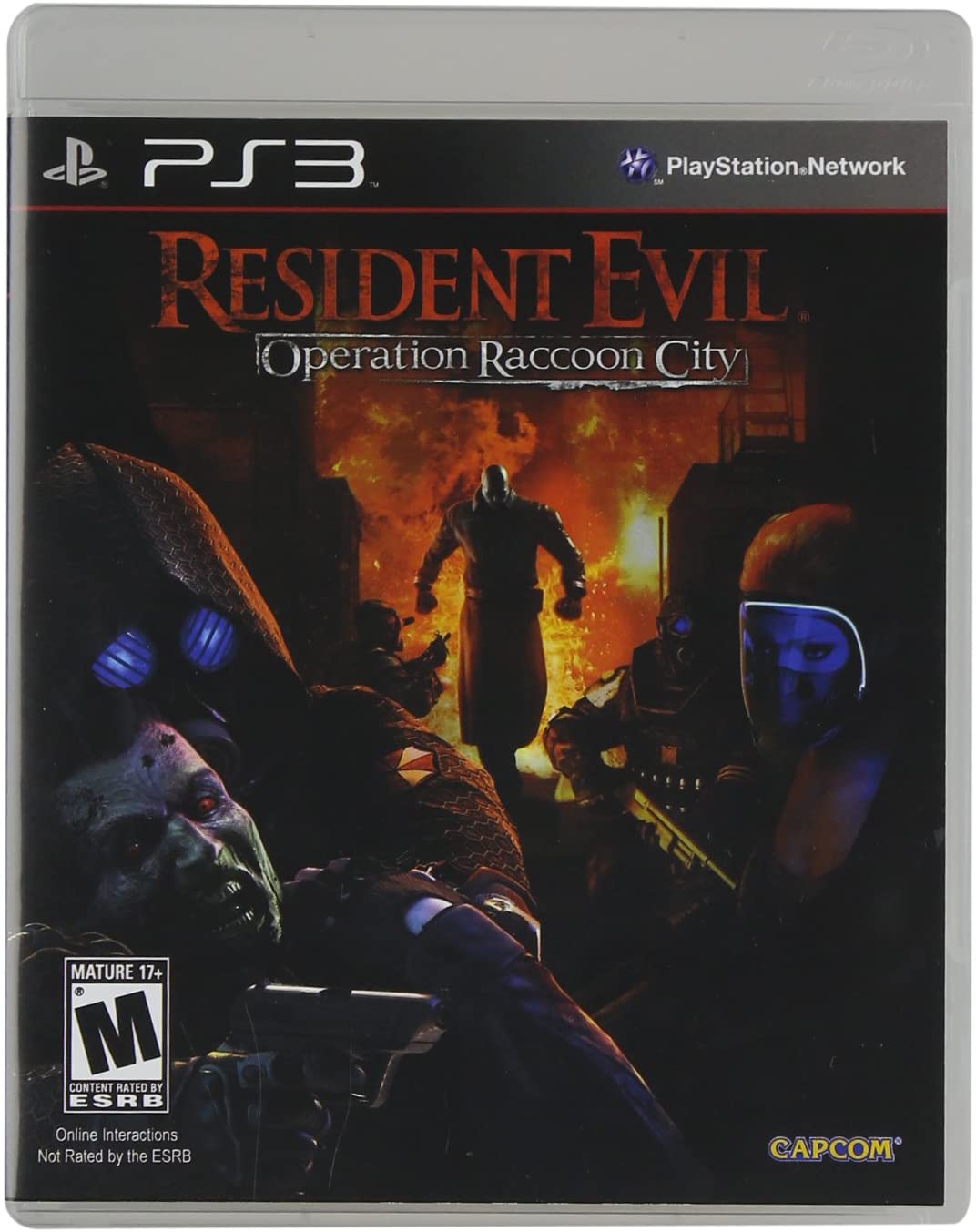 RESIDENT EVIL OPERATION RACCOON CITY.-PS