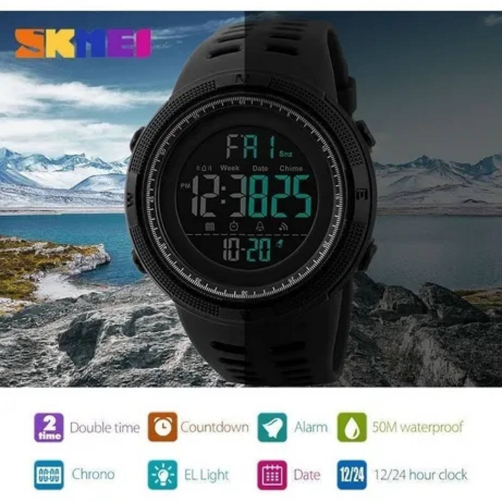 Reloj Digital Deportivo Skmei 1251