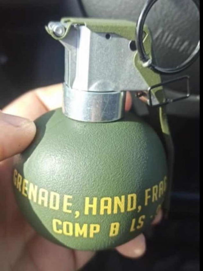 Granada Dummy M67 Tipo Fracmentacion NO EXPLOSIVA Juguete 