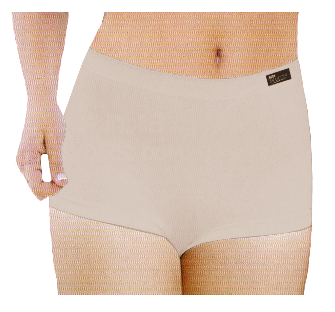 Boxer corte cachetero BodySiluette Modelo 2534 Bambú Algodón lencería sexy para mujer