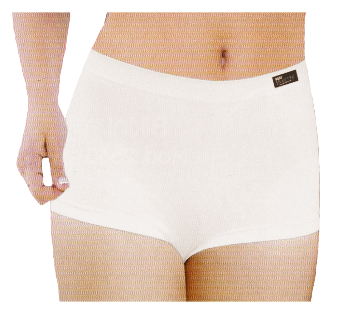 Boxer corte cachetero BodySiluette Modelo 2534 Bambú Algodón lencería sexy para mujer