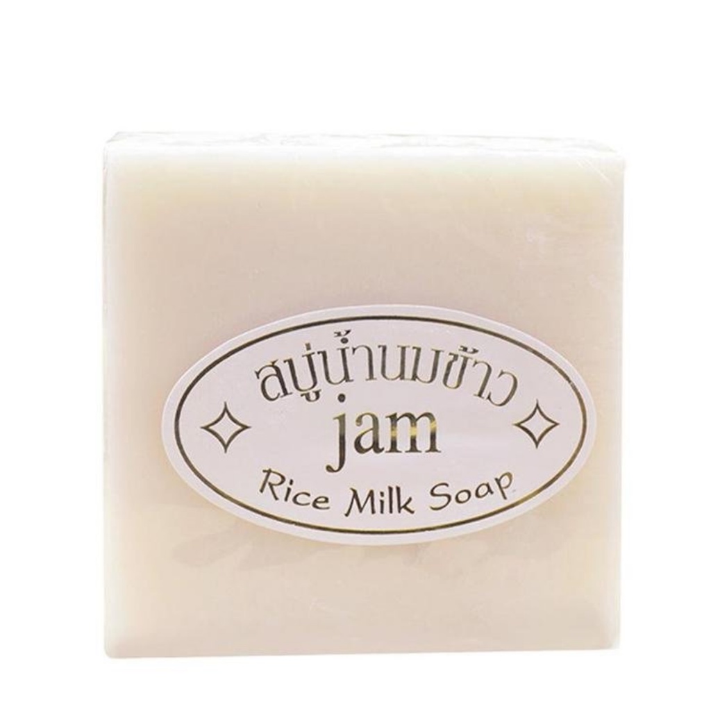 Jabón de Arroz Colágeno Y Leche Tailandés Humectante Aclarante