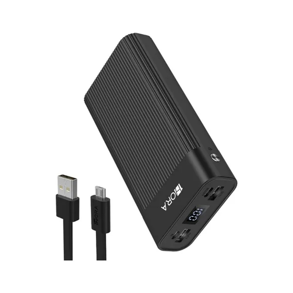 Power Bank Batería Portátil 20000mah 2.1a Carga Rápida 1hora