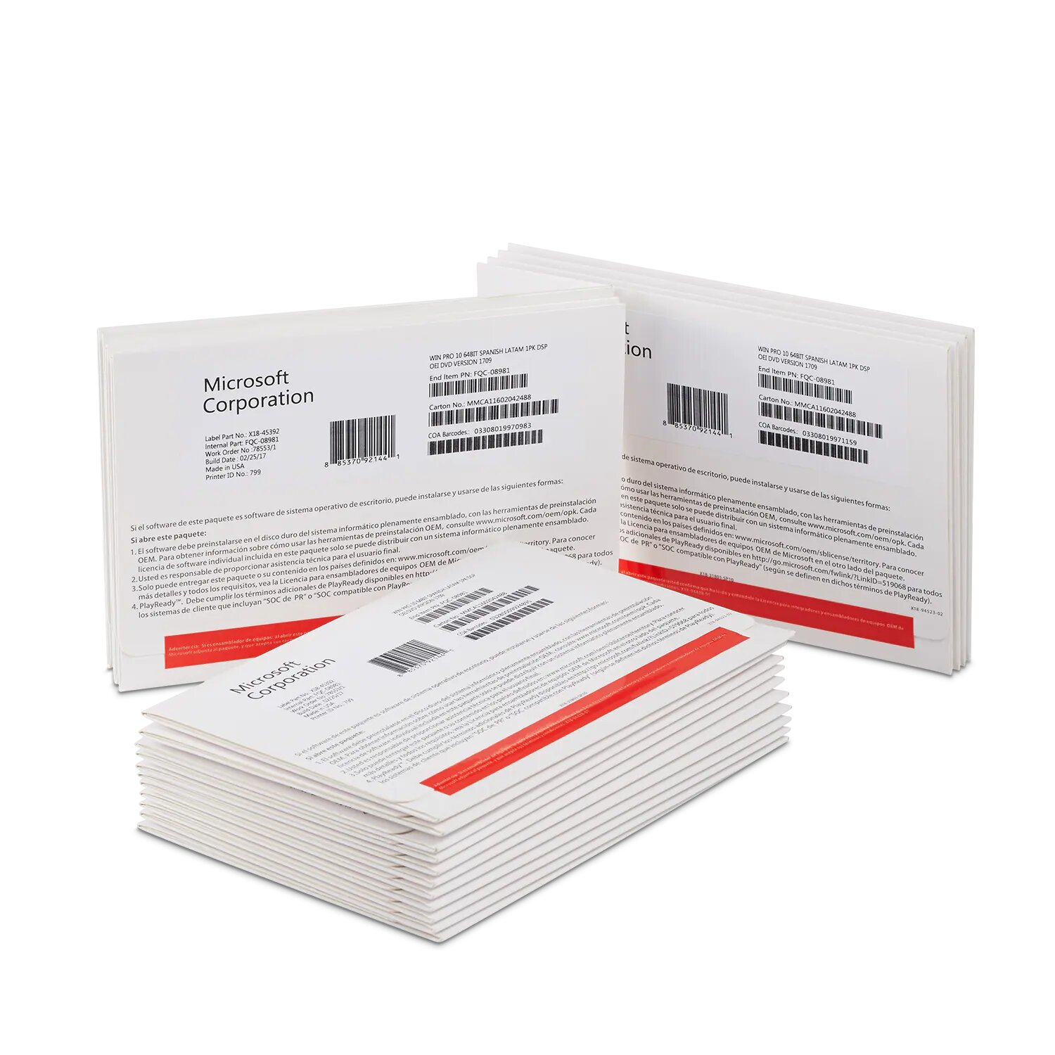 Windows 10 Professional 10 Cajas