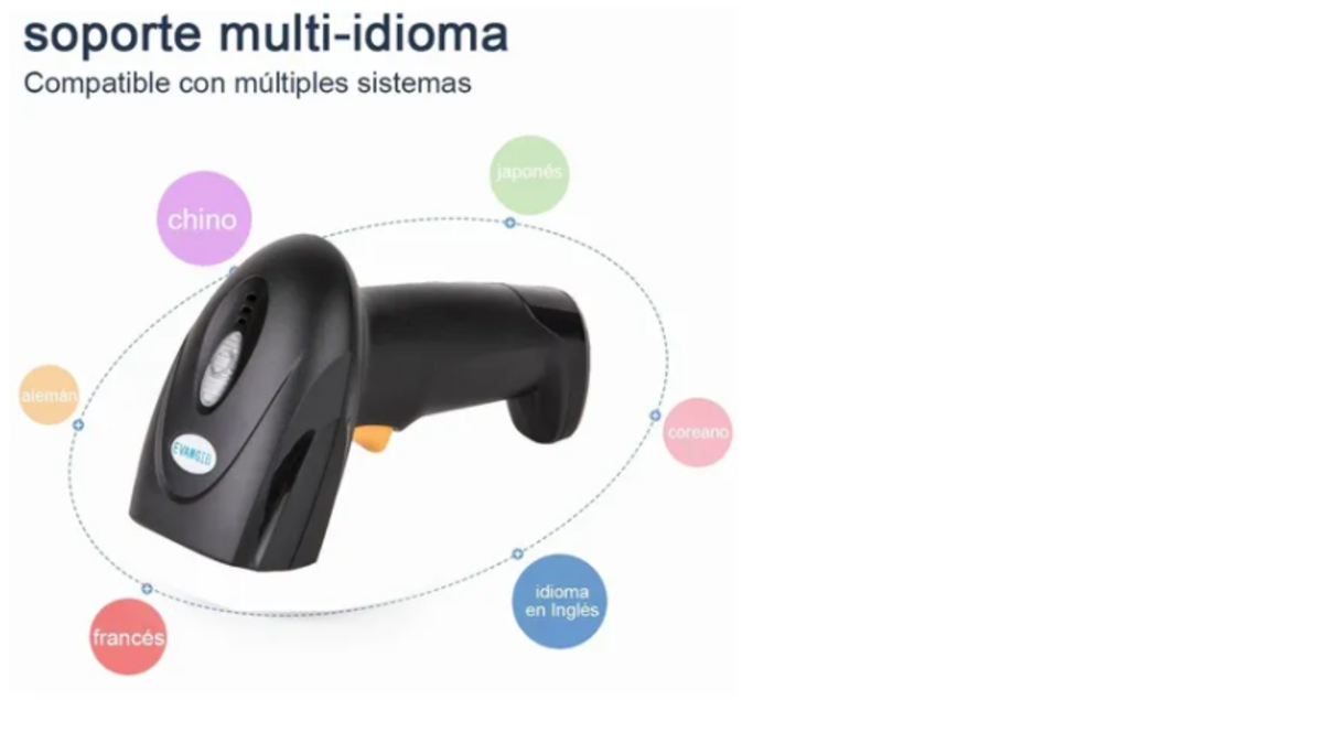 Lector de códigos de barra laser