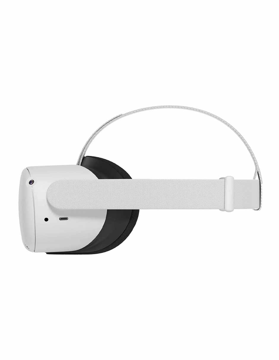 Oculus Kit Lentes de Realidad Virtual Quest 2 Advanced 256GB Blanco incluye 2 Controles Cable de Carga Separador de Gafas y Pilas
