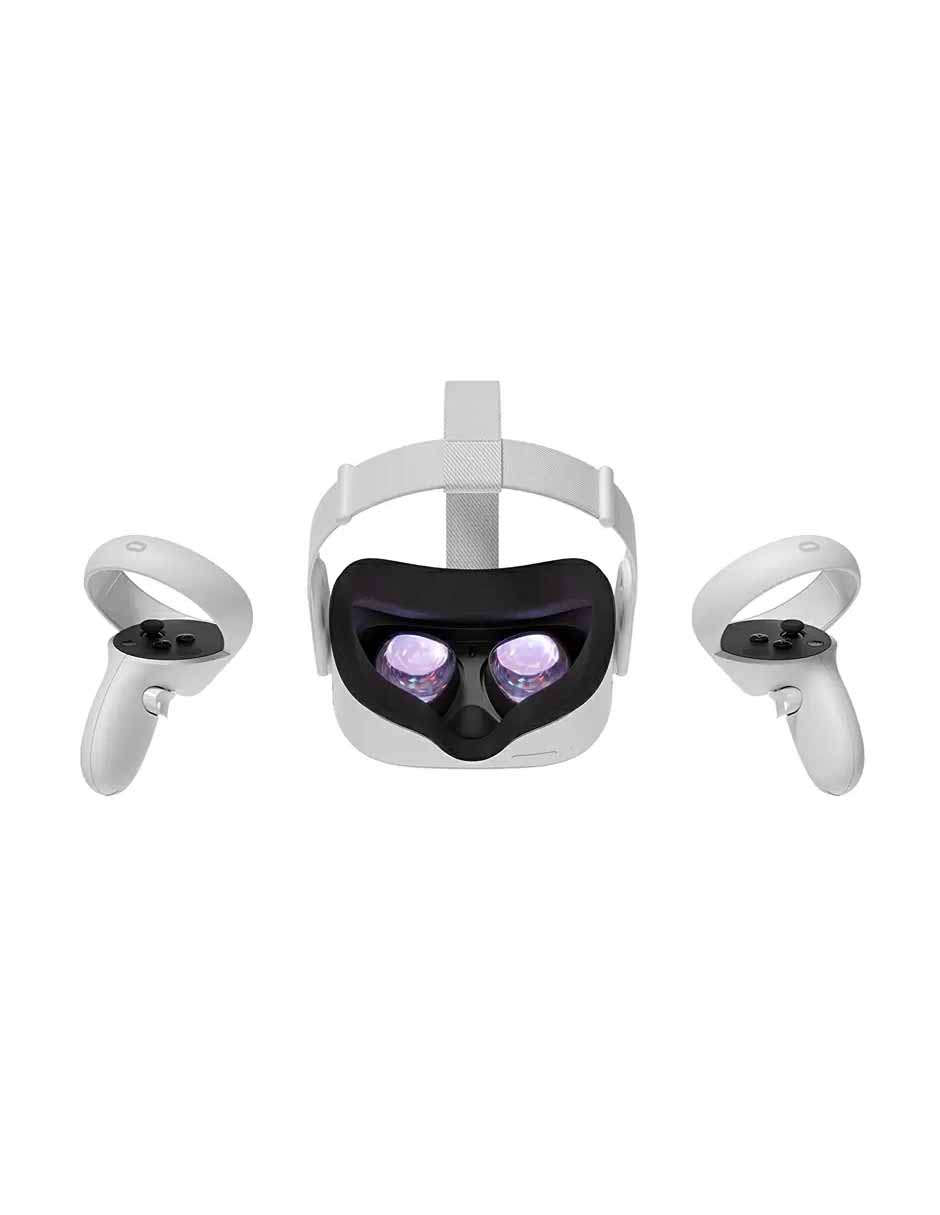 Oculus Kit Lentes de Realidad Virtual Quest 2 Advanced 256GB Blanco incluye 2 Controles Cable de Carga Separador de Gafas y Pilas
