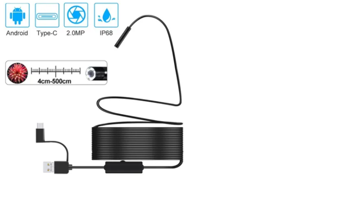 Cámara endoscopio celular 3.5M