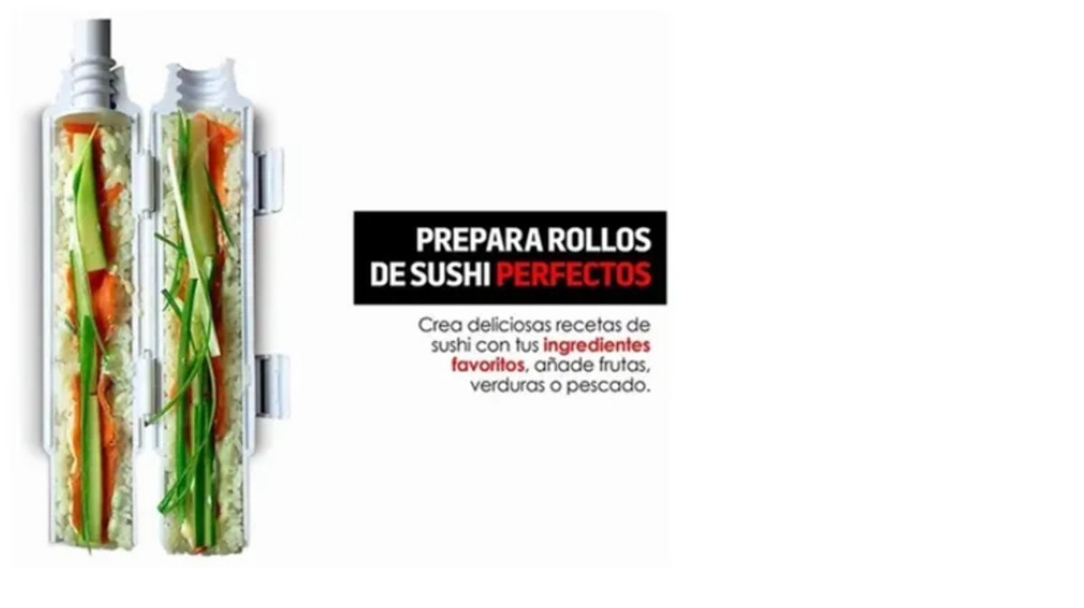 Sushi Bazooka para hacer rollitos