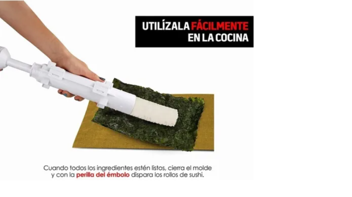 Sushi Bazooka para hacer rollitos