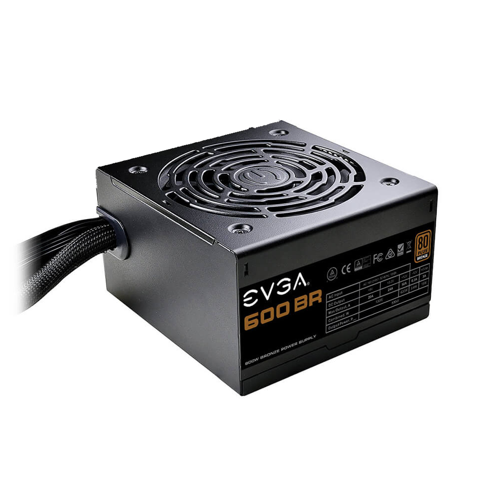 Fuente de Poder De 600w EVGA 80 PLUS BRONZE