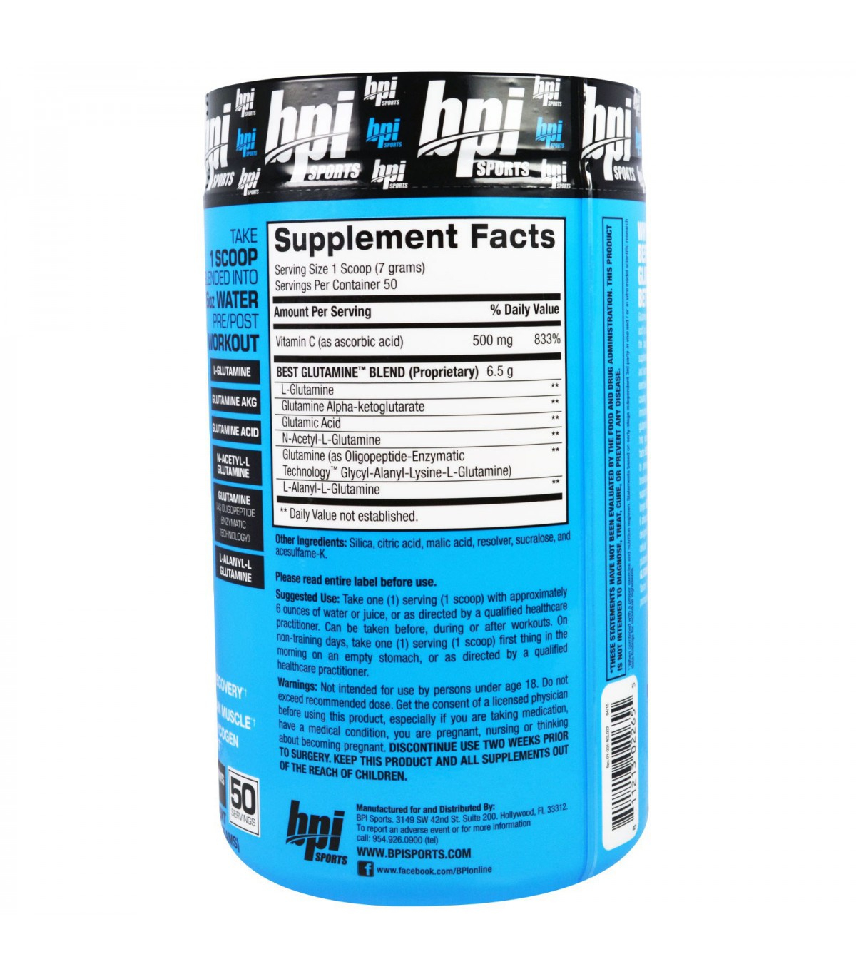 Best Glutamina Bpi Sports