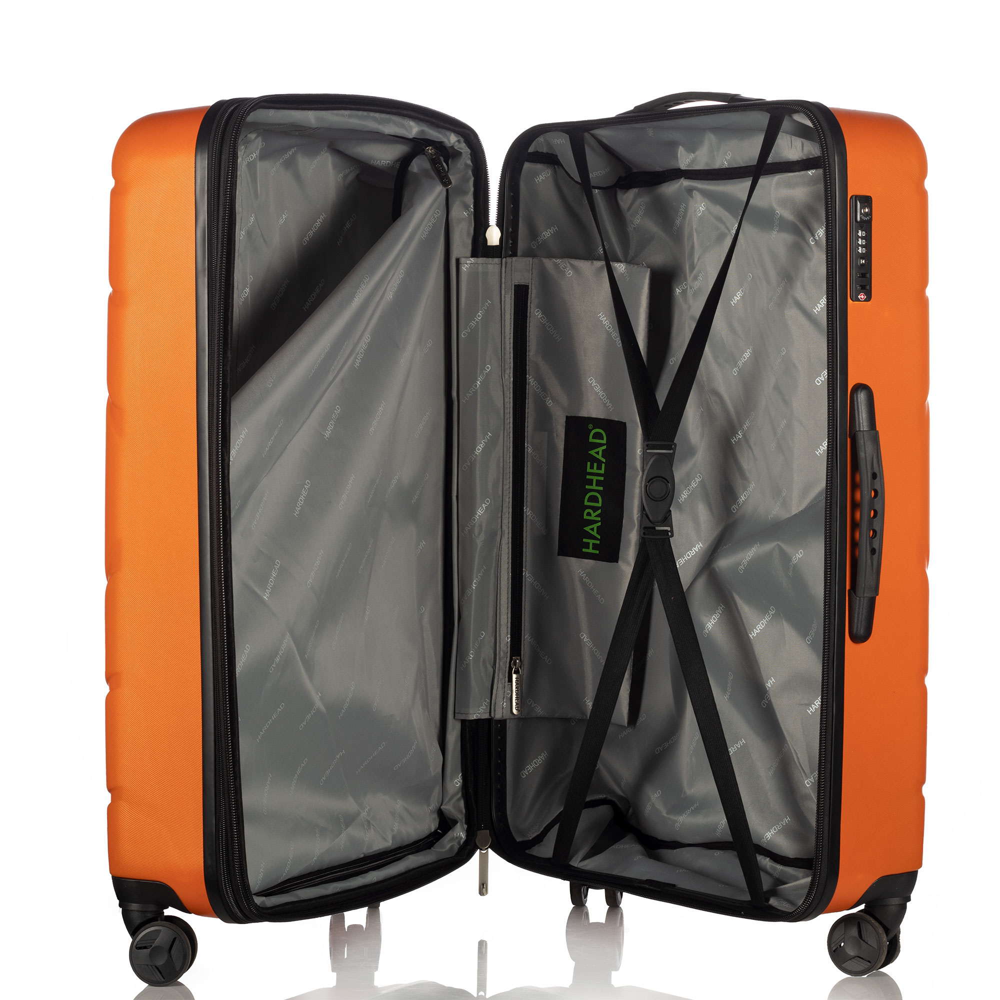 Maleta ECO rígida 28 plg Naranja