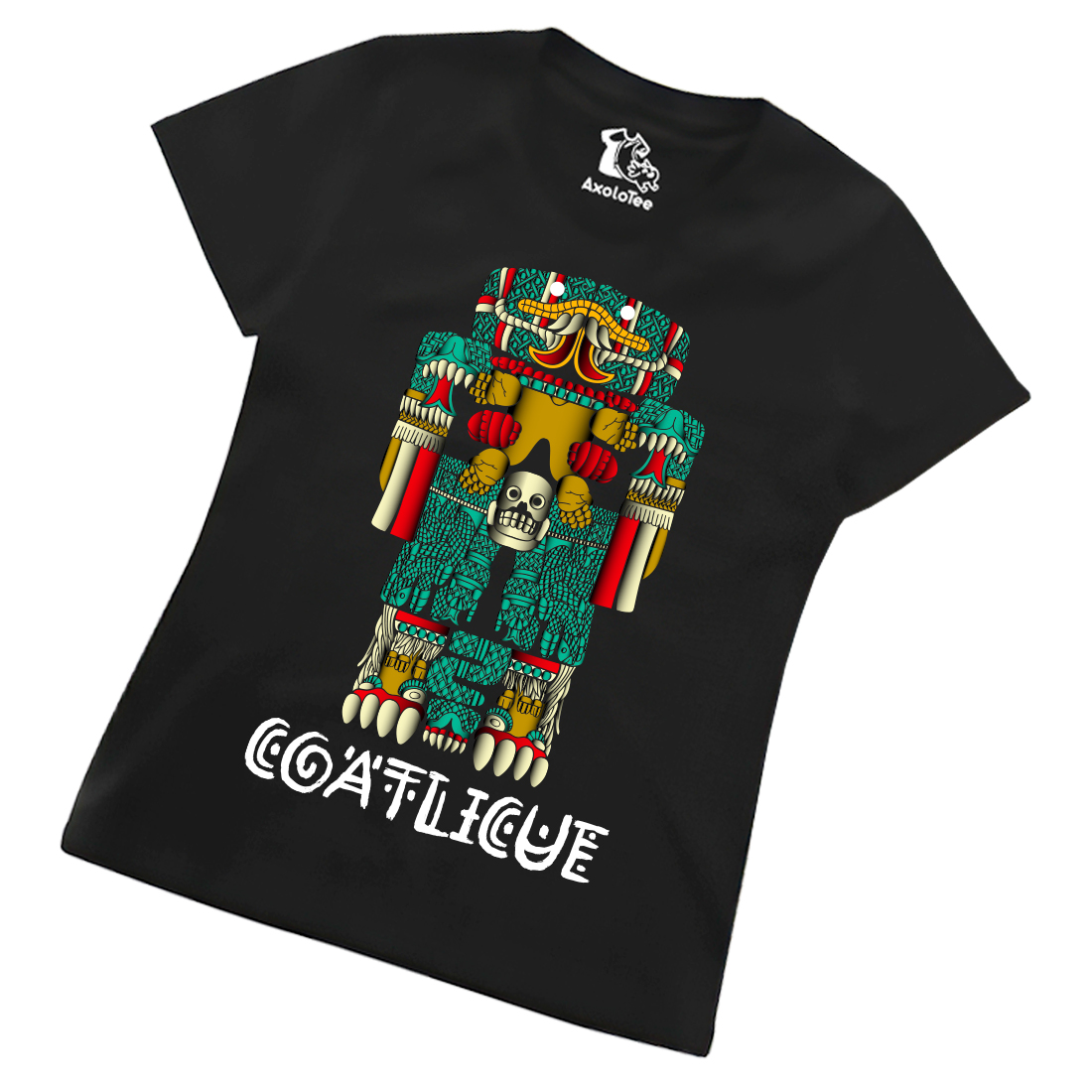 AxoloTee Playera Dama - Coatlicue