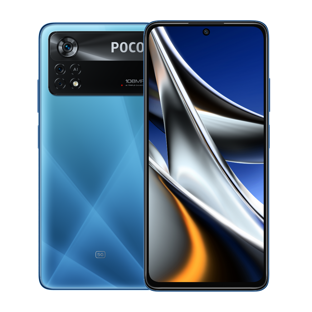 Celular Xiaomi POCO X4 Pro 5G Laser Blue 8GB RAM 256GB ROM EU