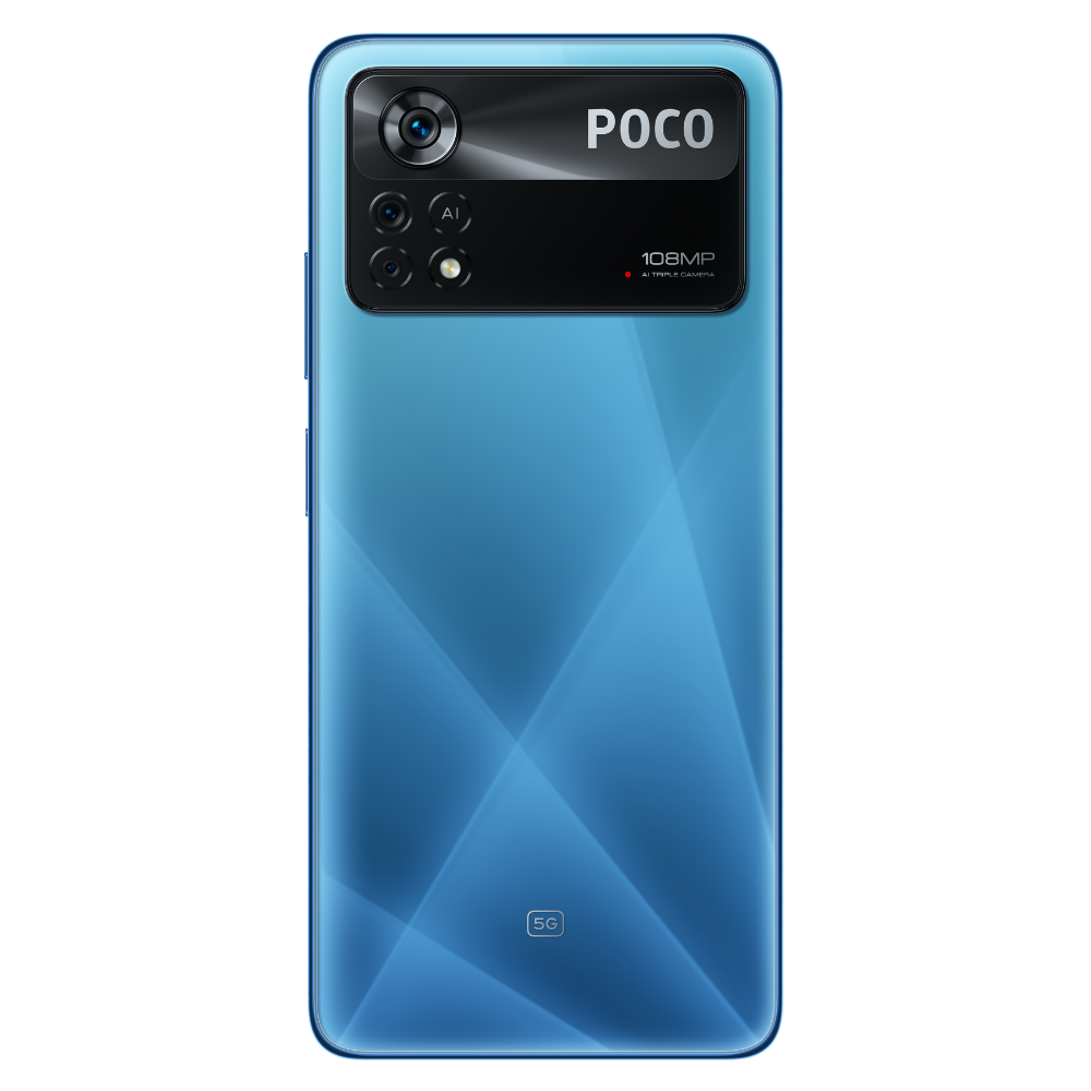 Celular Xiaomi POCO X4 Pro 5G Laser Blue 8GB RAM 256GB ROM EU