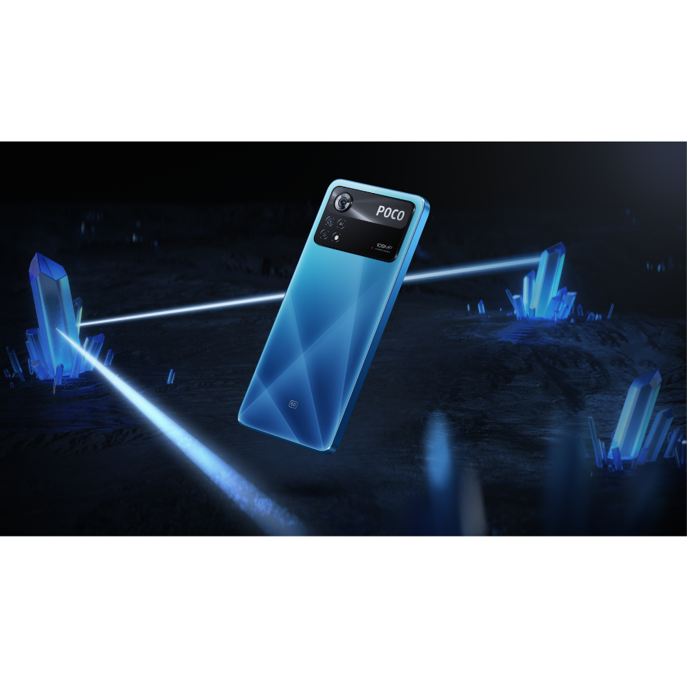 Celular Xiaomi POCO X4 Pro 5G Laser Blue 8GB RAM 256GB ROM EU