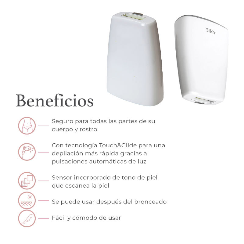 Depiladora Permanente de Luz Pulsada Silk'n Jewel